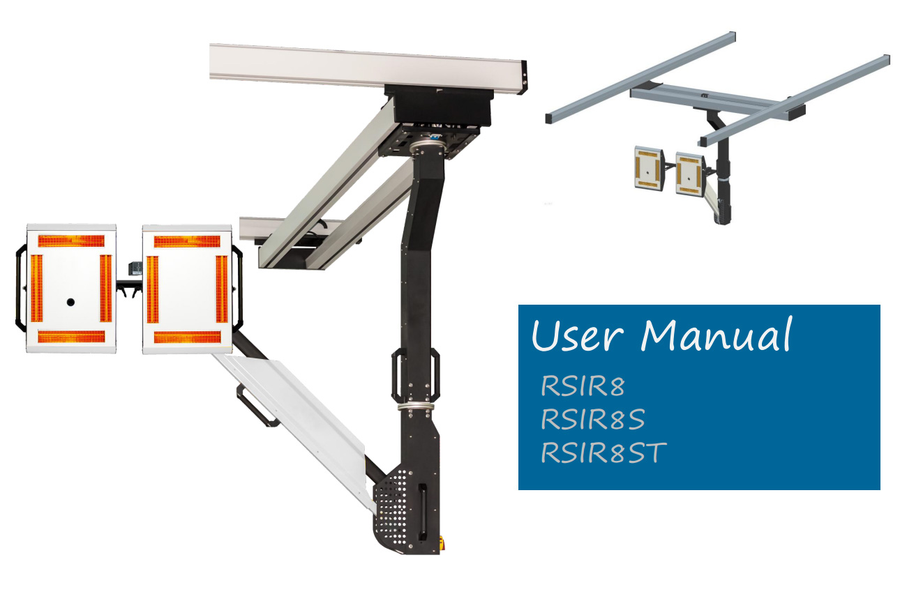 Infrared lamp TRSIR8 &amp; TRSIR8S &amp; TRSIR8